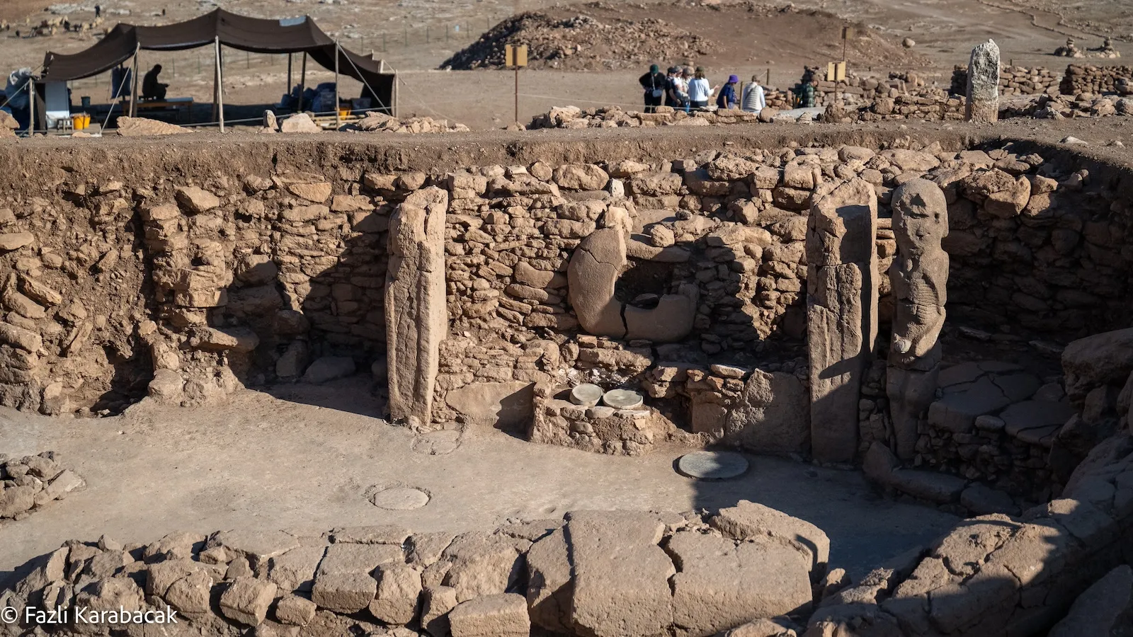 Karahan Tepe excavation site overview